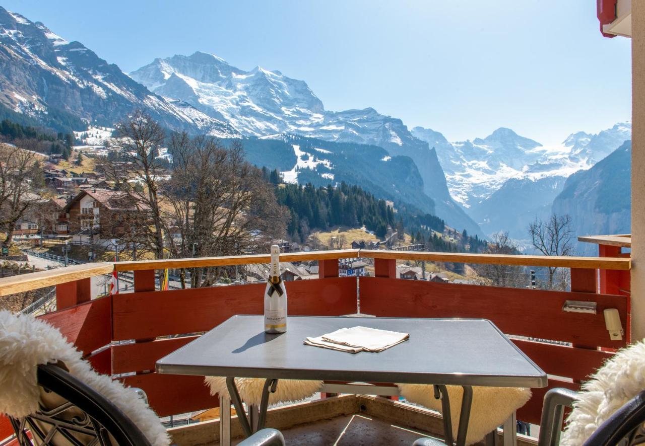 Eiger Residence Wengen Esterno foto